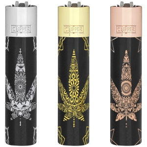 Zapalniczka Clipper METAL YANTRA WEED